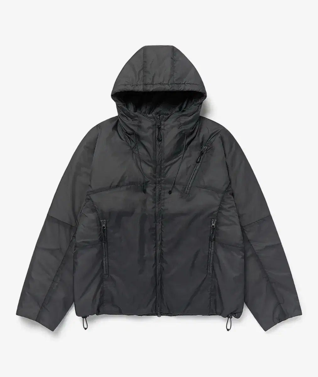 み パラキット リバーシブル シンサレート パデッド アウター チャコール s