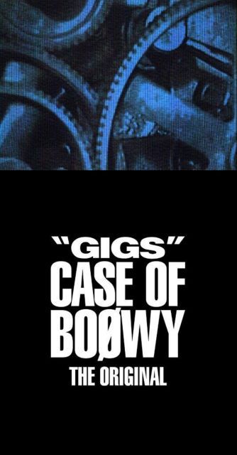 - GIGS CASE OF BOφWY -THE 完全 盤 4 CD Tシャツ ステッカー