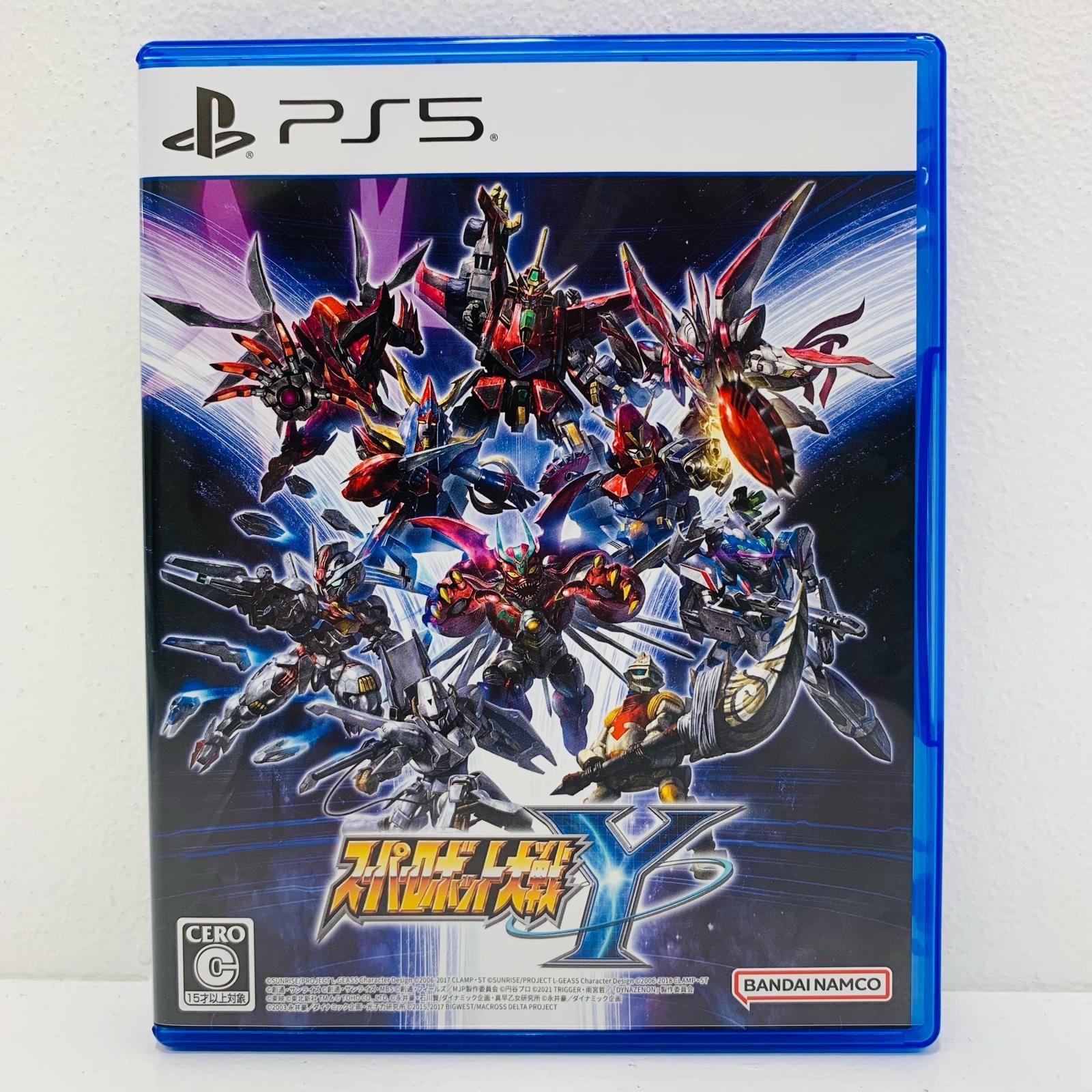 大得価，送料無料 中古 BANDAI NAMCO | バンダイナムコ ゲームソフト スーパーロボット大戦Y プレイステーション5 シミュレーションＲＰＧ 2025年製 ELJM-30655 【619】 ソフト(パッケージ版)