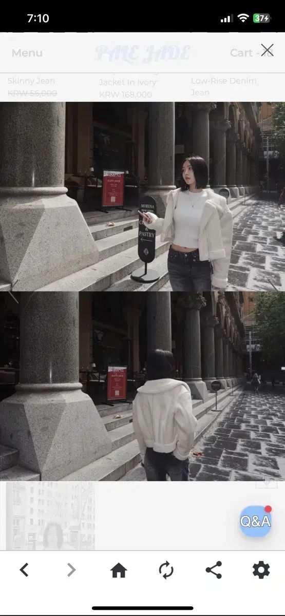  ペイルジェイド スリット ニット 前後ろで着方変更 ブラック 長袖 ニット セーター