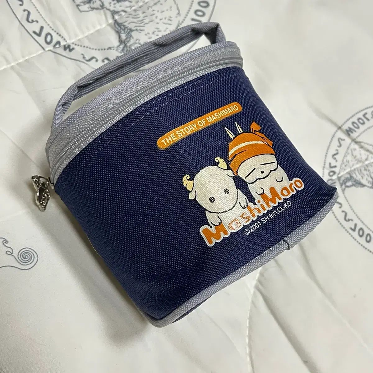 レトロ文具 엽기うさぎ マシュマロ ポーチ バッグ