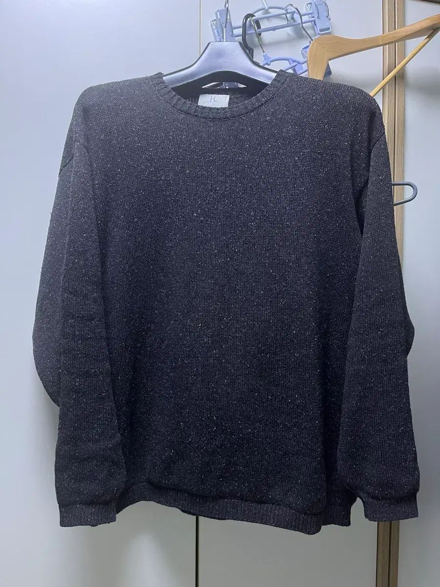 ヘリル アメリカン ニット 25 ss チャコール