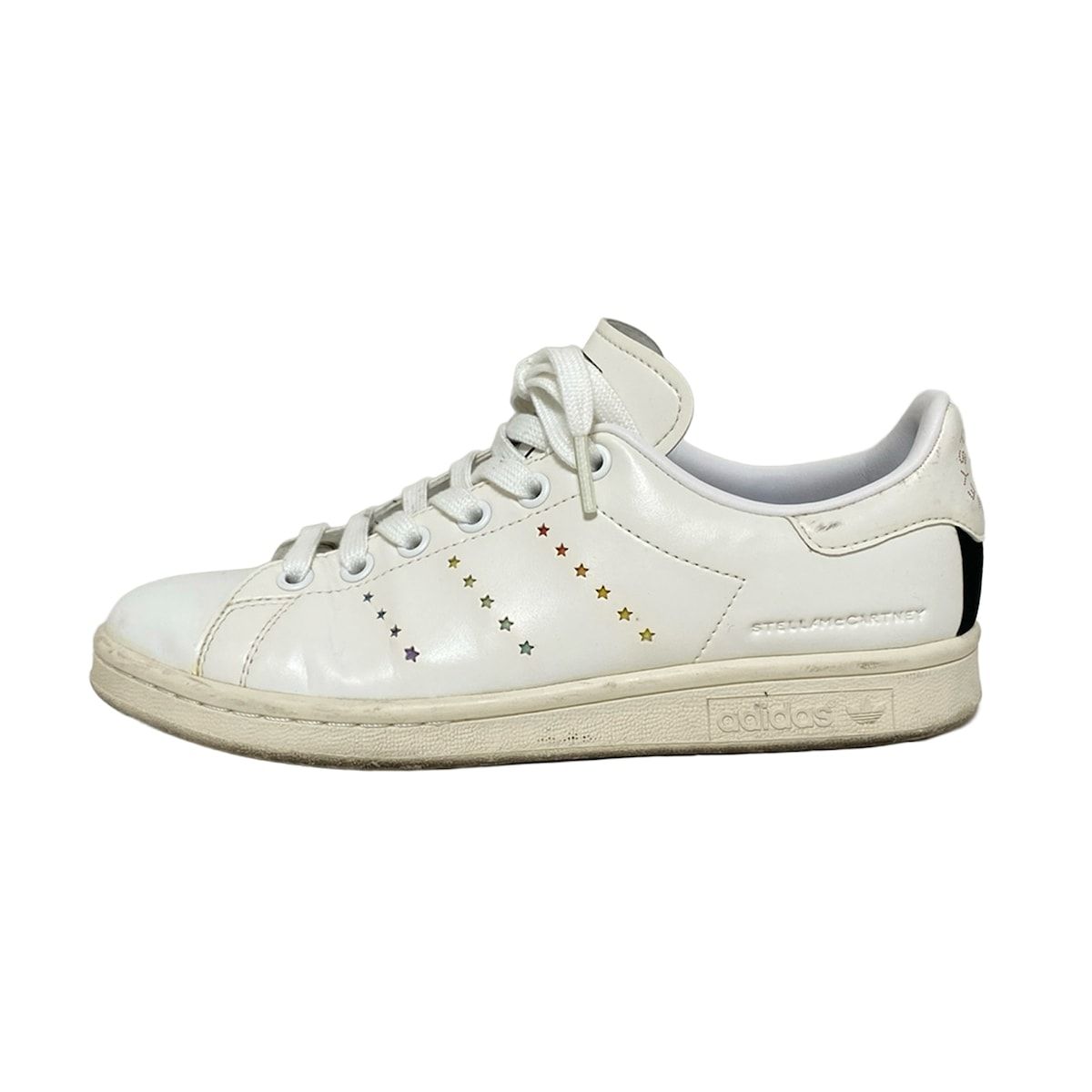 ADIDAS BY STELLA McCARTNEY アディダスバイステラマッカートニー スニーカー 23 レディース スタンスミス 白×マルチ スター 星
