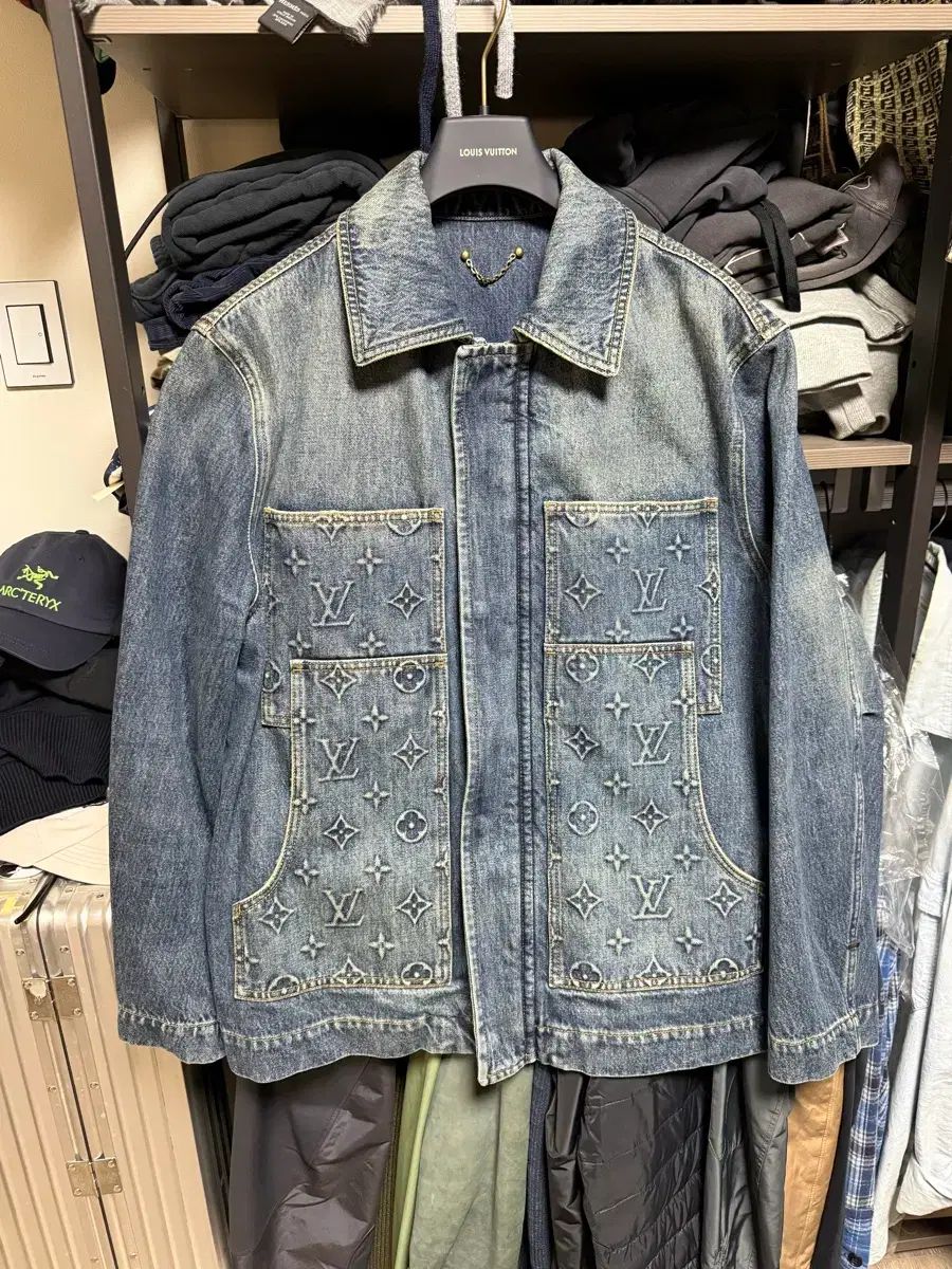 ルイヴィトン モノグラム デニム ジャケット