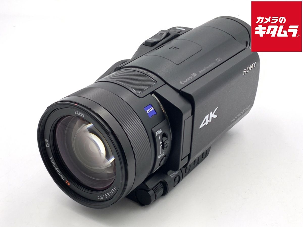 ソニー デジタル4 Kビデオカメラレコーダー FDR-AX 100 ブラック