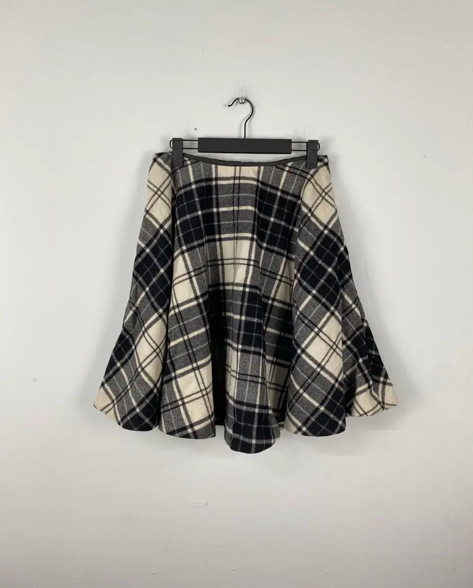 POLO RALPH LAUREN(ポロラルフローレン)ウールチェックスカート秋 ウール POLO RALPH LAUREN(ポロラルフローレン) スカート(レディース