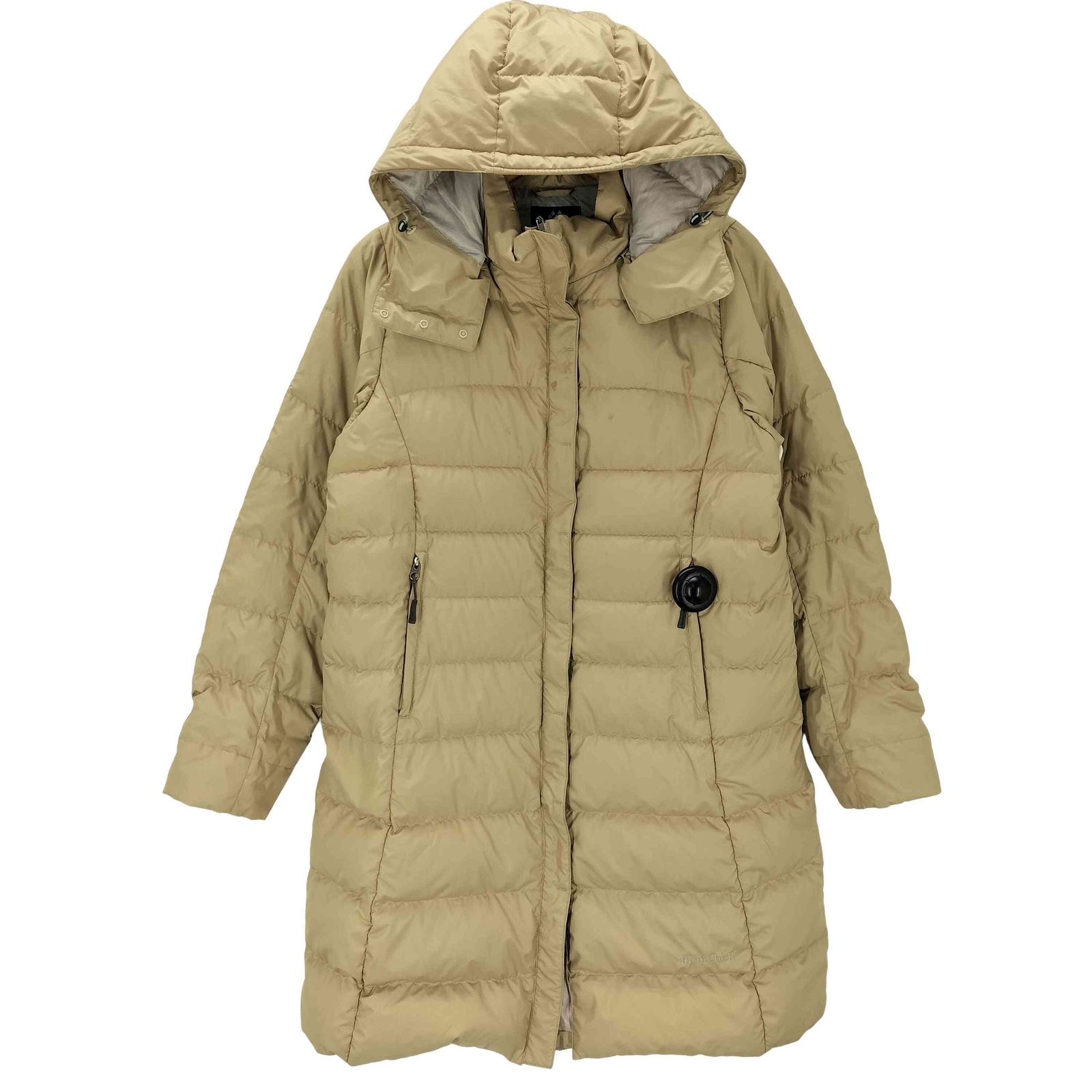 モンベル mont bell トラベルダウン ロングコート レディース JPN：L