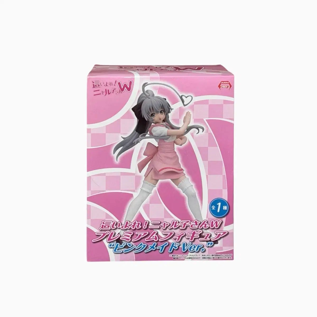 ギア와라 ニャルコ W ピンク メイド フィギュア