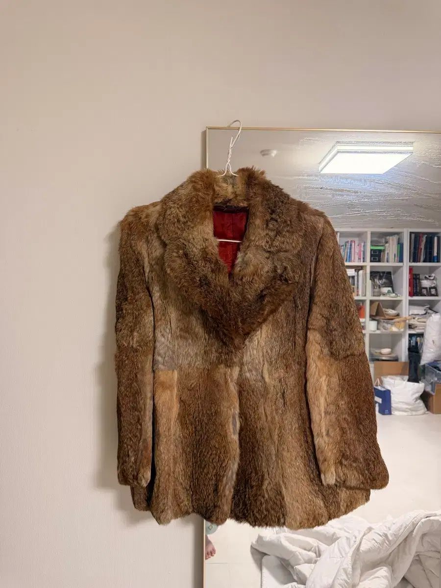 ヴィンテージ ファー ジャケット Free size