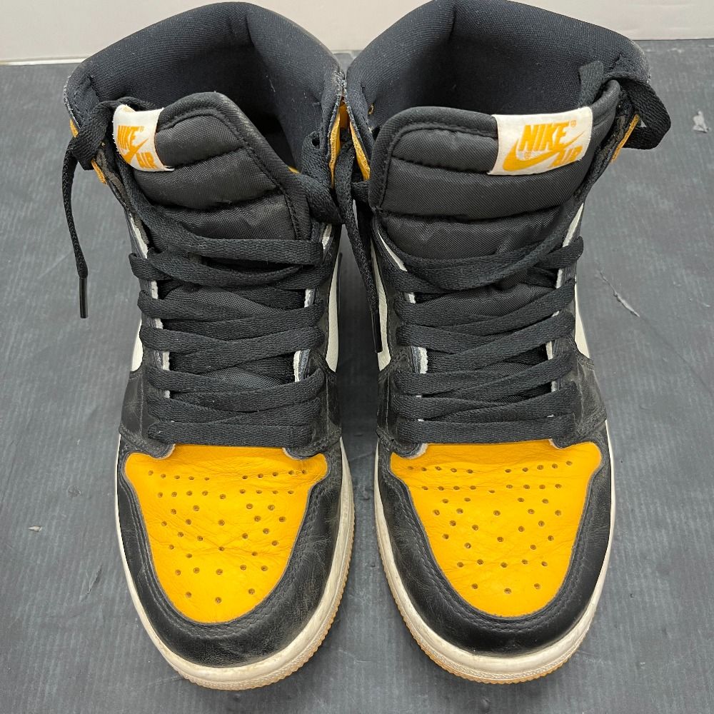  06 w 15839 Nike Air Jordan 1 Retro High OG Taxi ナイキ エアジョーダン1 レトロ ハイ タクシー 25 5 cm スニーカー 品 スニーカー 靴