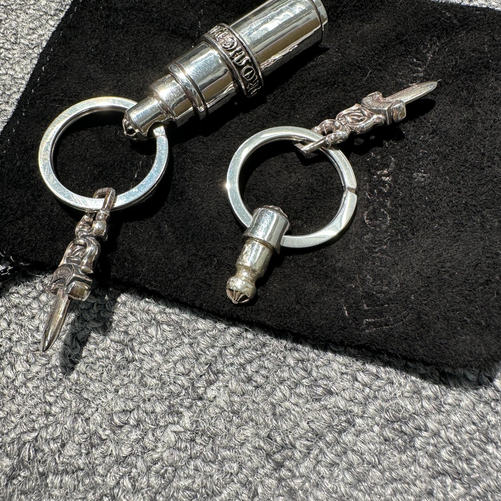 新品未使用 Chrome Hearts クロムハーツ VALET ダブルダガー シルバー