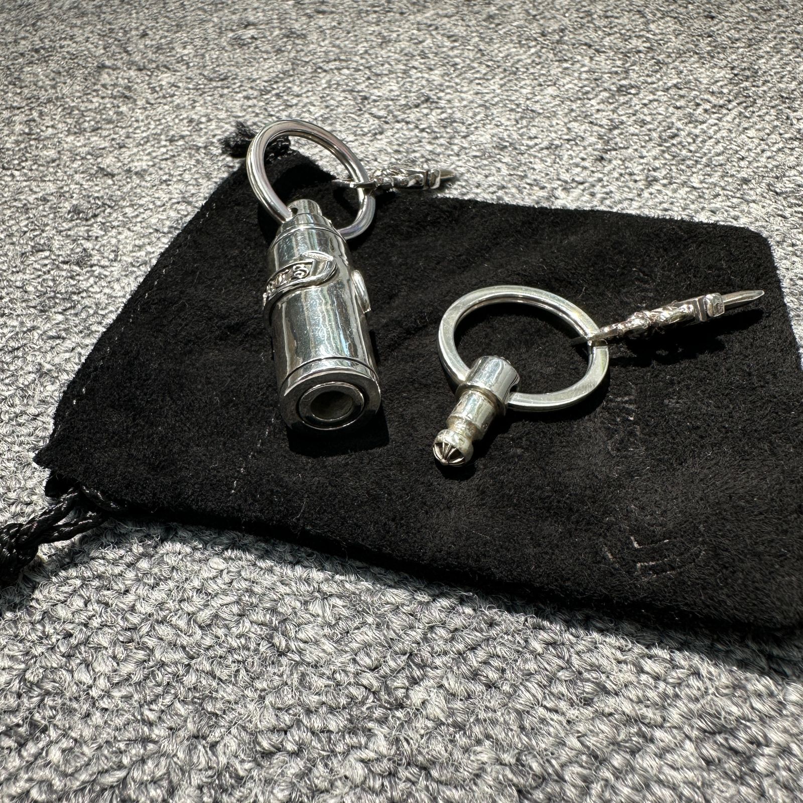 新品未使用 Chrome Hearts クロムハーツ VALET ダブルダガー シルバー