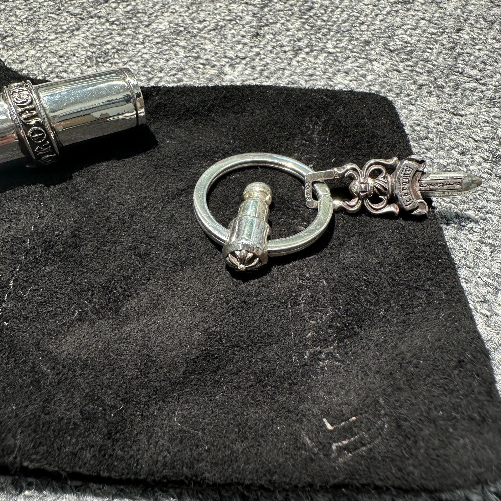新品未使用 Chrome Hearts クロムハーツ VALET ダブルダガー シルバー