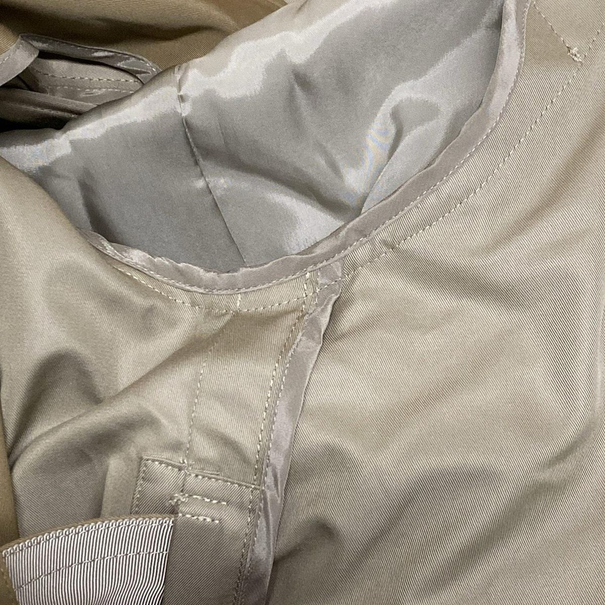  Sacai サカイ トレンチコート サイズ1 S レディース - 23-06437 ベージュ 長袖 秋 春 コットン トレンチコート スプリングコート ジャケット アウター