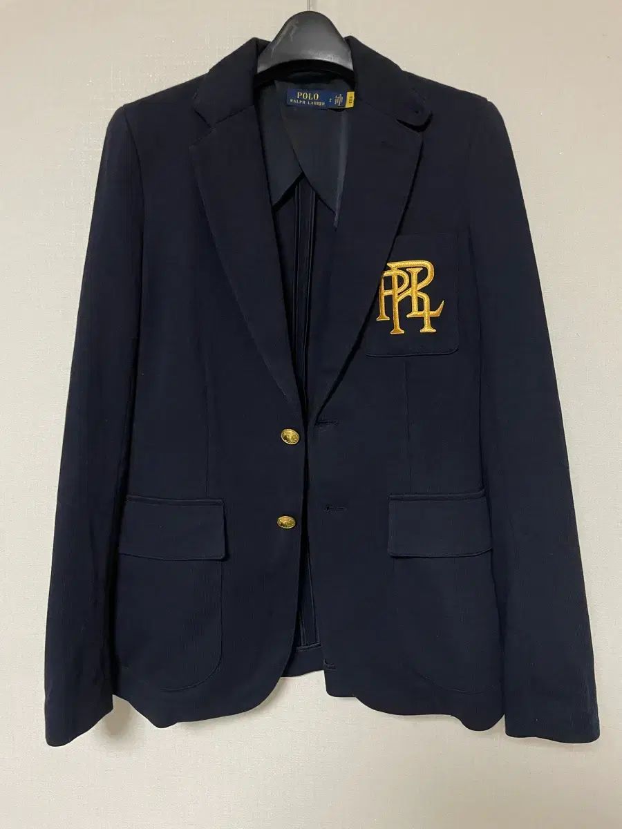 ポロラルフローレン ネイビー ゴールドワッペン ジャケット 155|84 A