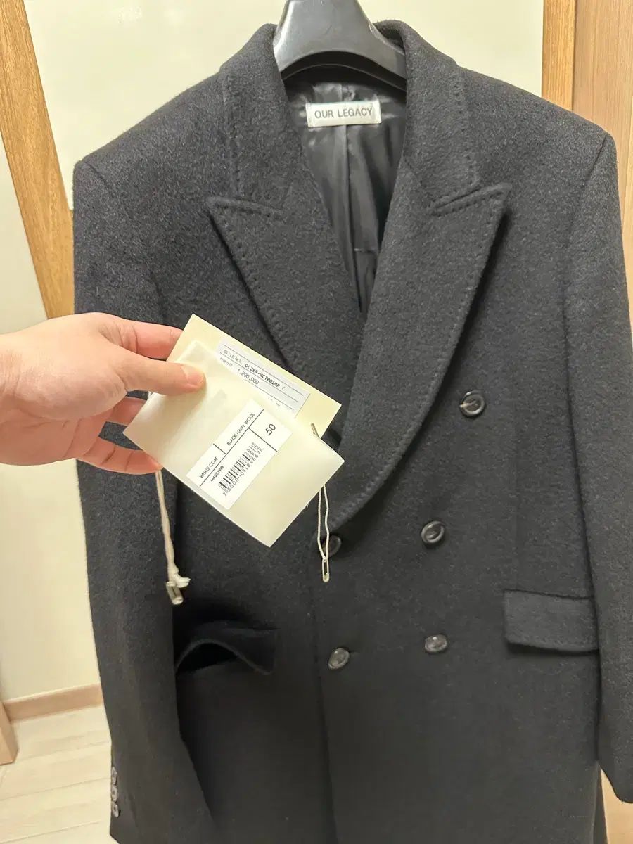 OUR LEGACY アワーレガシー ホエール ブラック コート サイズ 50