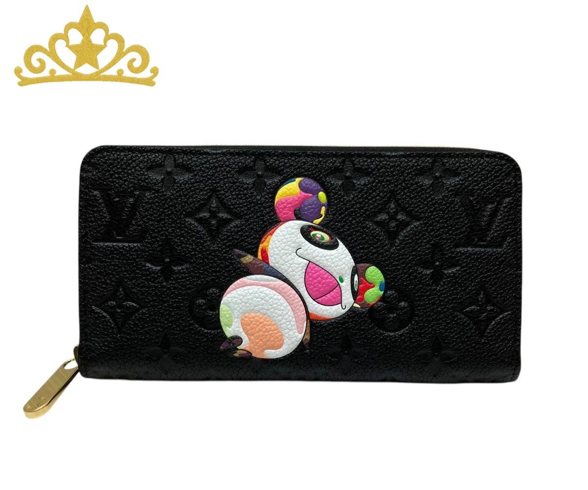 LOUIS VUITTON 村上隆 モノグラム アンプラント パンダ ジッピー