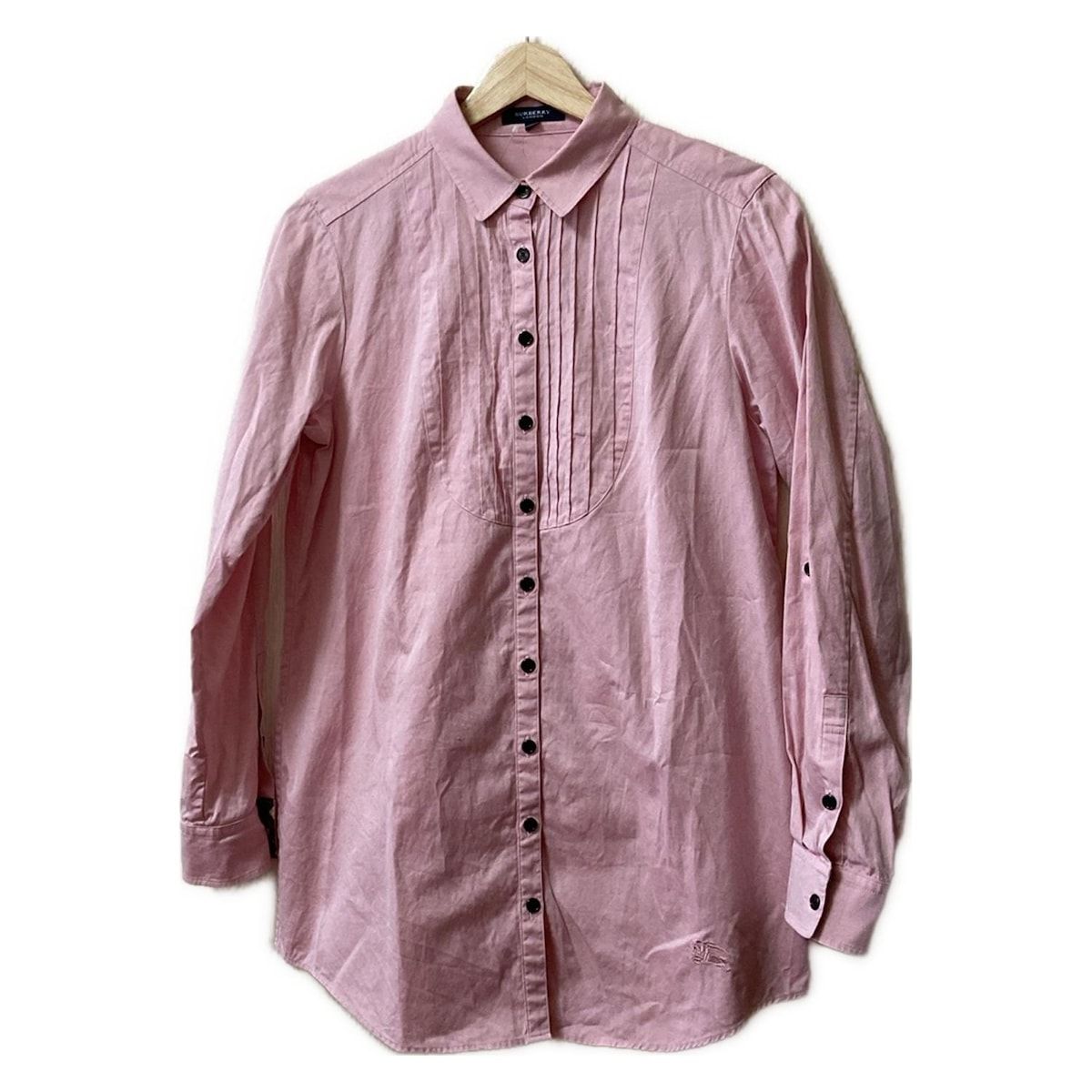 burberry london 長袖シャツ ブラウス バーバリー ロンドン Burberry LONDON(バーバリーロンドン) 長袖シャツブラウス サイズ40 L