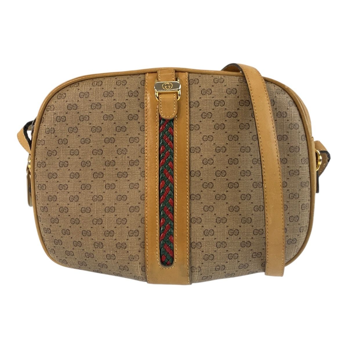 GUCCI グッチ ヴィンテージ オールドグッチ マイクロGG ベージュ