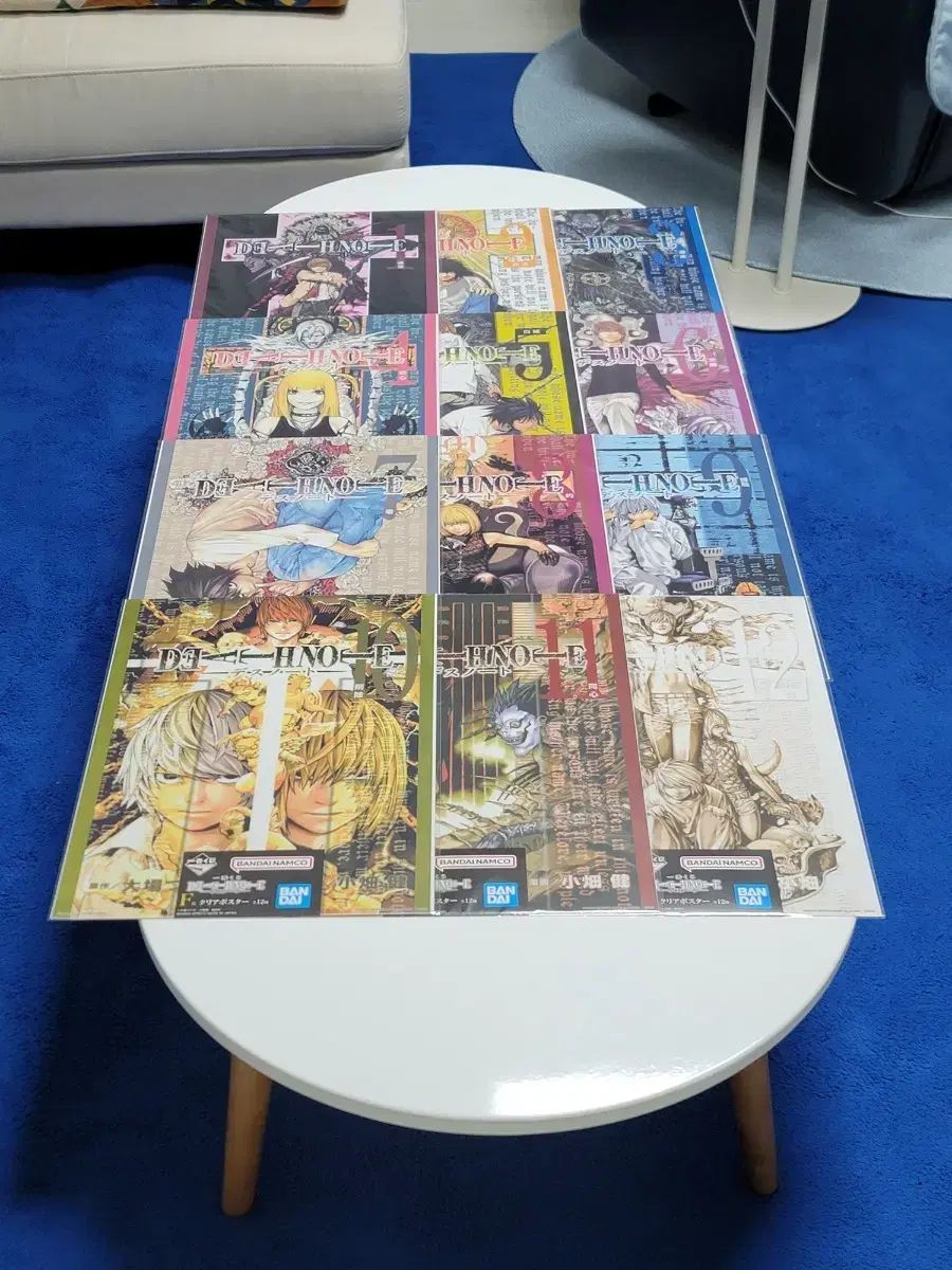 全12種 DEATH NOTE デスノート 一番くじ F賞 ポスター 1 12巻