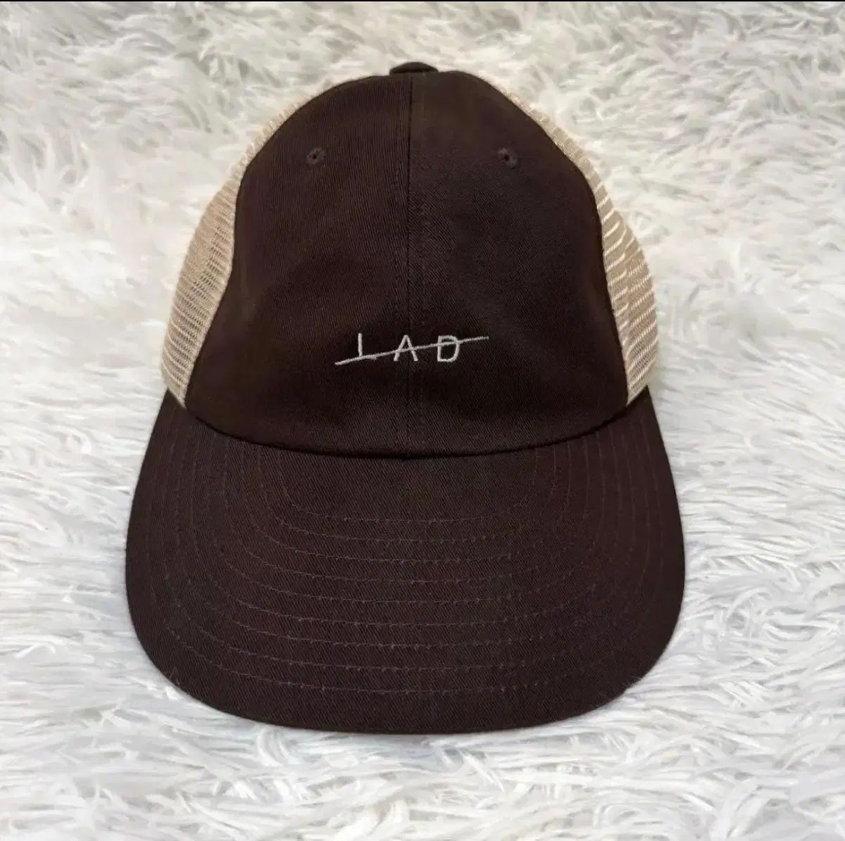 ラッド ミュージシャン BIG キャップ メッシュ ブラウン