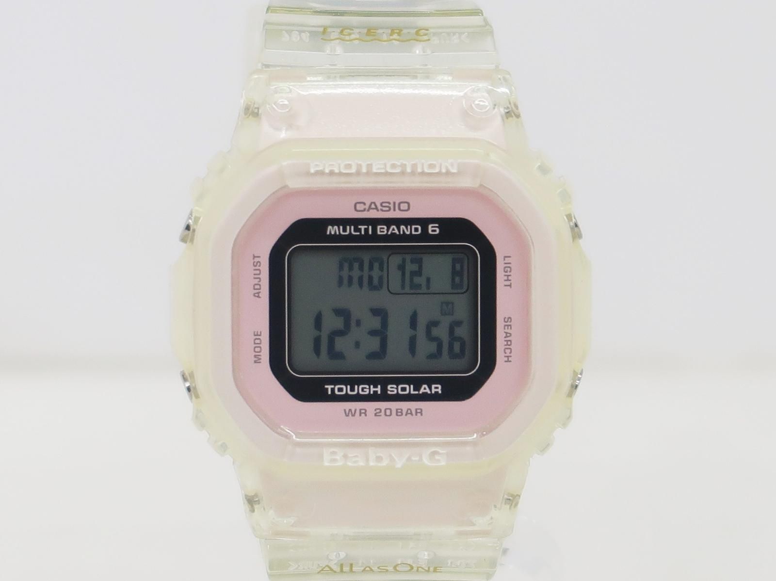 2124 BABY G ベビージー イルカ クジラモデル 2019 25周年記念 ソーラー BGD 5001 K 7 JR 腕時計