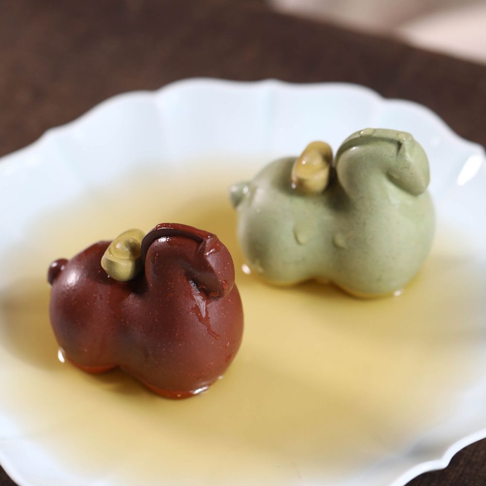 紫砂 茶寵 馬 置物 2026年 午年 開運 風水 手作り 茶器 ギフト 癒しの