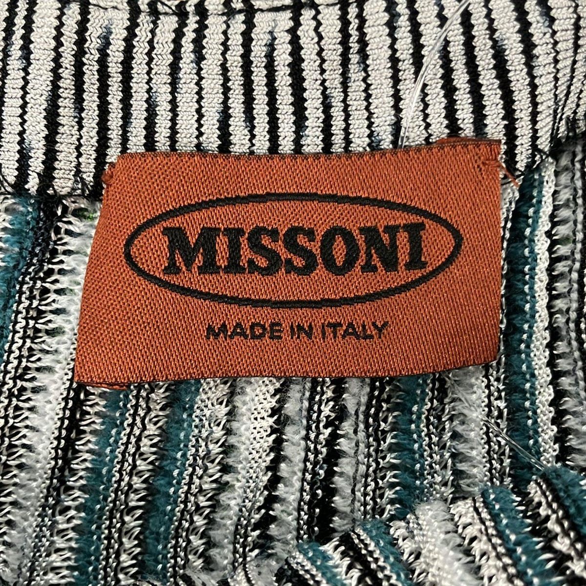 【専用】MISSONI ミッソーニ　スカート ミッソーニMISSONIイタリア製マルチカラーサーキュラーフレアー巻き