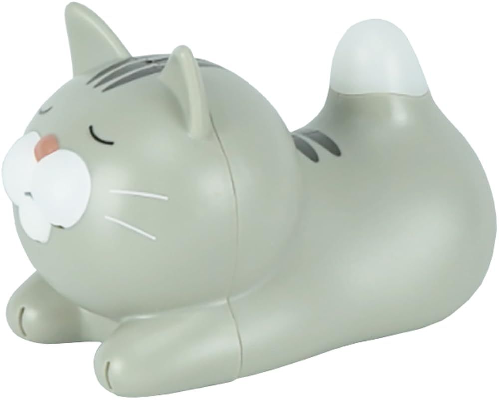 ハシートップイン(Hashy TOPIN) ハシー工業 にゃんこ計 温湿度計（ キジトラ ） おしゃべりで温度と湿度をお知らせ 2022年リニューアル