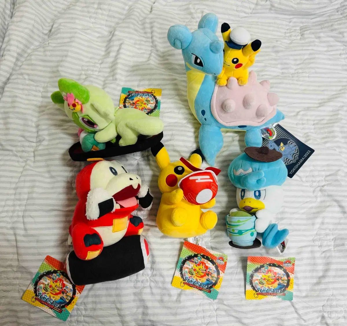 ポケモン wcs2023 横浜 限定 ピカチュウ セット ぬいぐるみ WCS限定 フィギュア ピカチュウ 横浜ピカチュウ 2個セット ポケモン