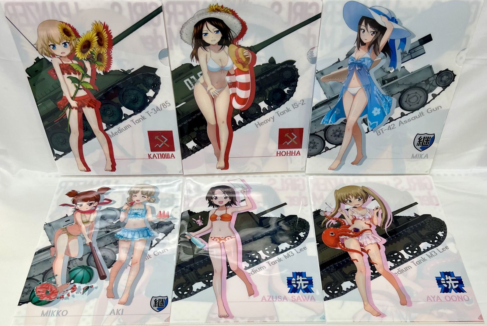 一番くじ ガールズ＆パンツァー 劇場版 戦車道大作戦！ PART1 PART3 K