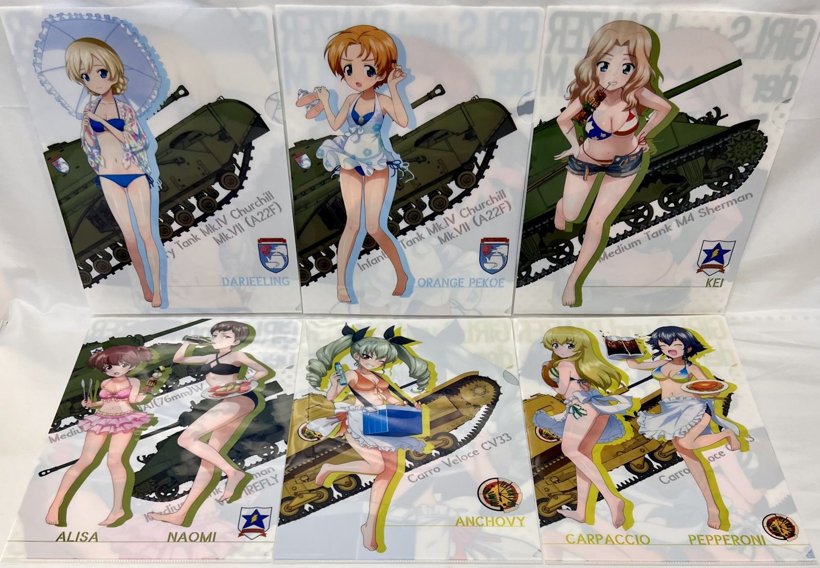 【おまけ付き】【ガールズ＆パンツァー】 一番くじ クリアファイル グッズ 一番くじ ガールズ＆パンツァー 劇場版｜一番くじ倶楽部｜BANDAI