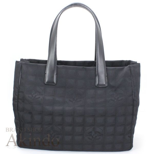  シャネル バッグ ニュートラベルライン トート MM 黒 ブラック A 4 トートバッグ ハンドバッグ CHANEL レディース 軽い 軽量 ナイロン プレゼント ブランド ギフト トートバッグ バッグ