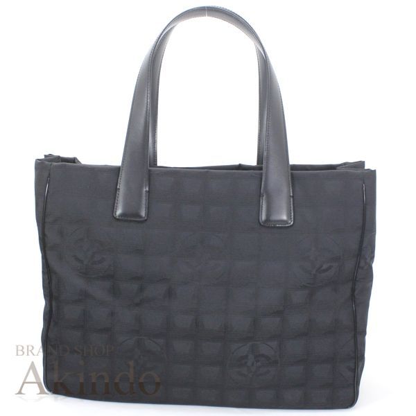 シャネル トートバッグ ニュートラベルライン MM A4可能 ナイロン ブラック 新品・未使用】シャネル バッグ ニュートラベルライン トート MM 黒