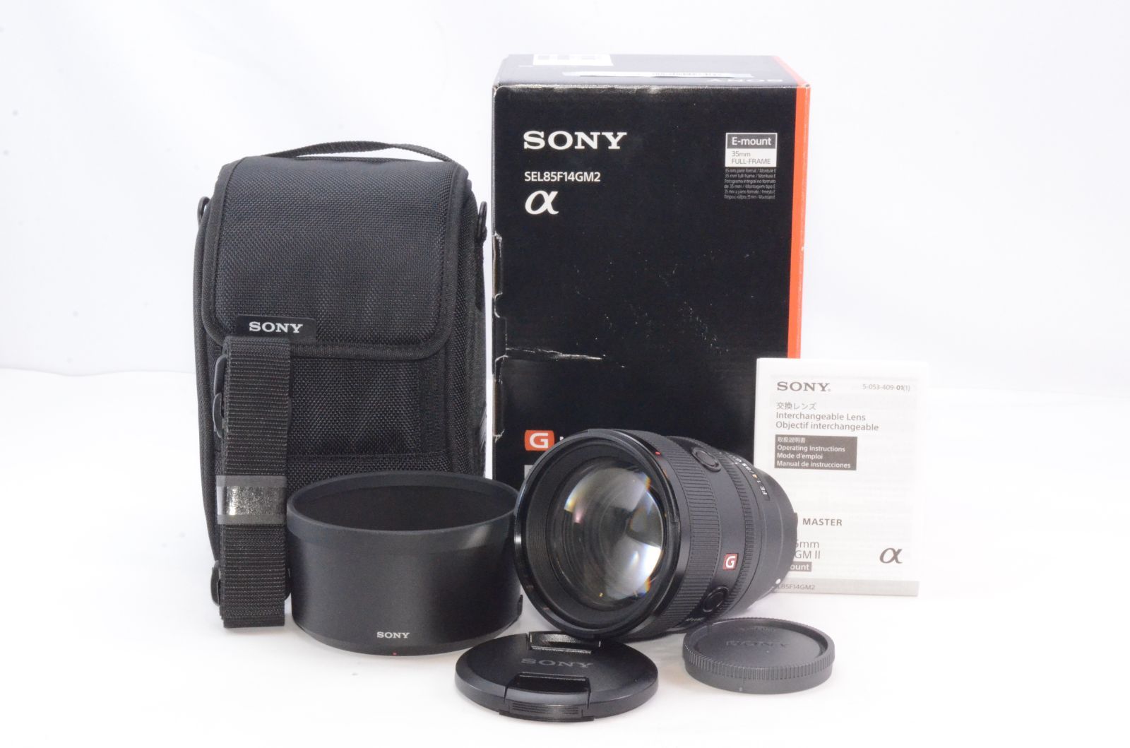 Sony ソニー FE 85 mm F 1.4 GM Ⅱ