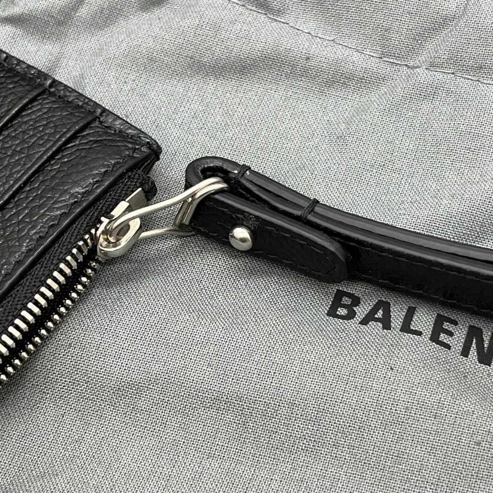 06w15843 箱付 BALENCIAGA キャッシュジップポーチ 640534 1IZI3 1090