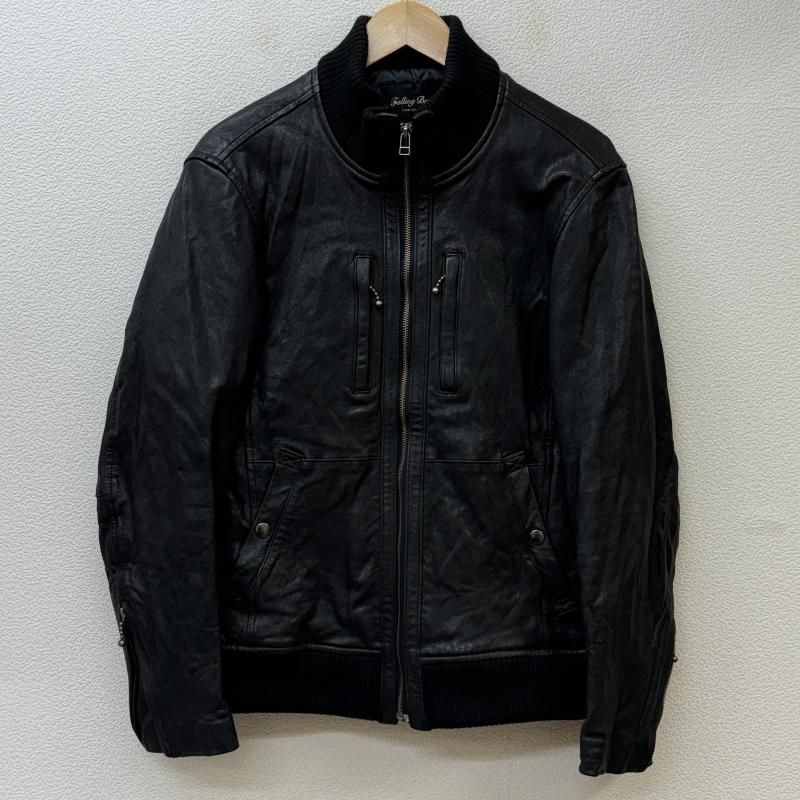 古着 Falling Bones フォーリングボーンズ 羊革 ラムレザー シングル 
