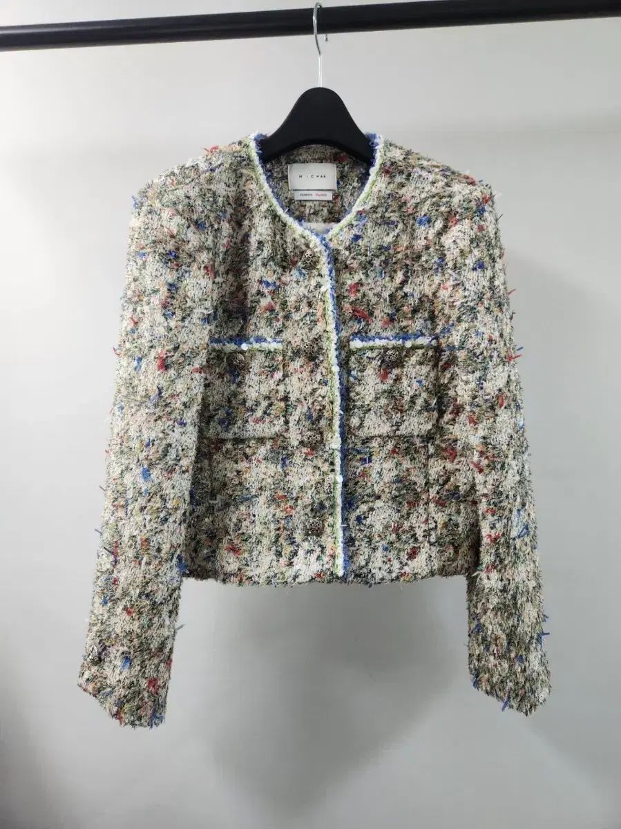 ソン ヘギョ MISSHA ツイード ノーカラー ジャケット