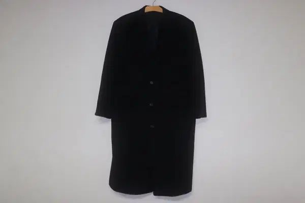 105 704 DAKS ブラック カシミヤコート