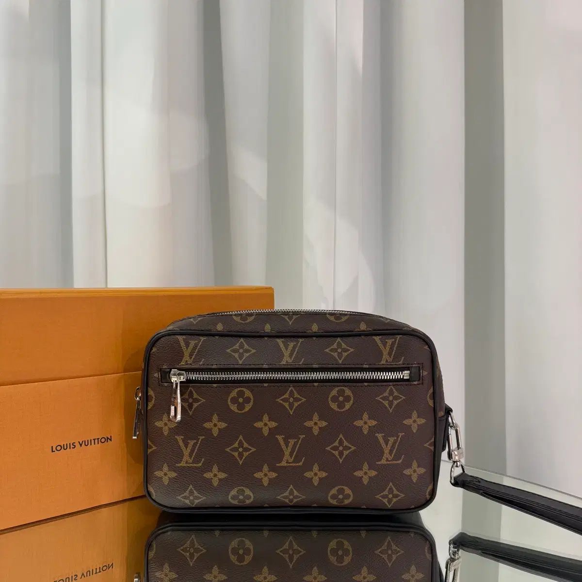 再商品化 Louis Vuitton モノグラム マカサー カサイ トイレタリーバッグ クラッチバッグ