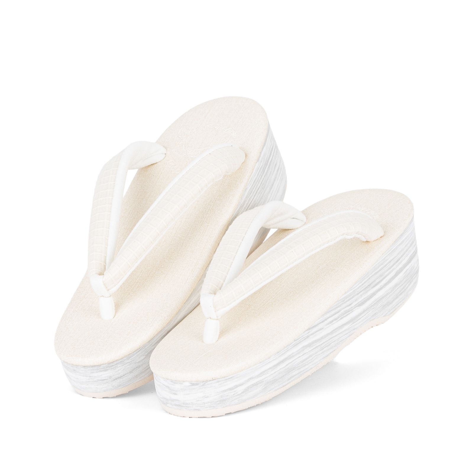 S カレンブロッソ アイボリー×格子