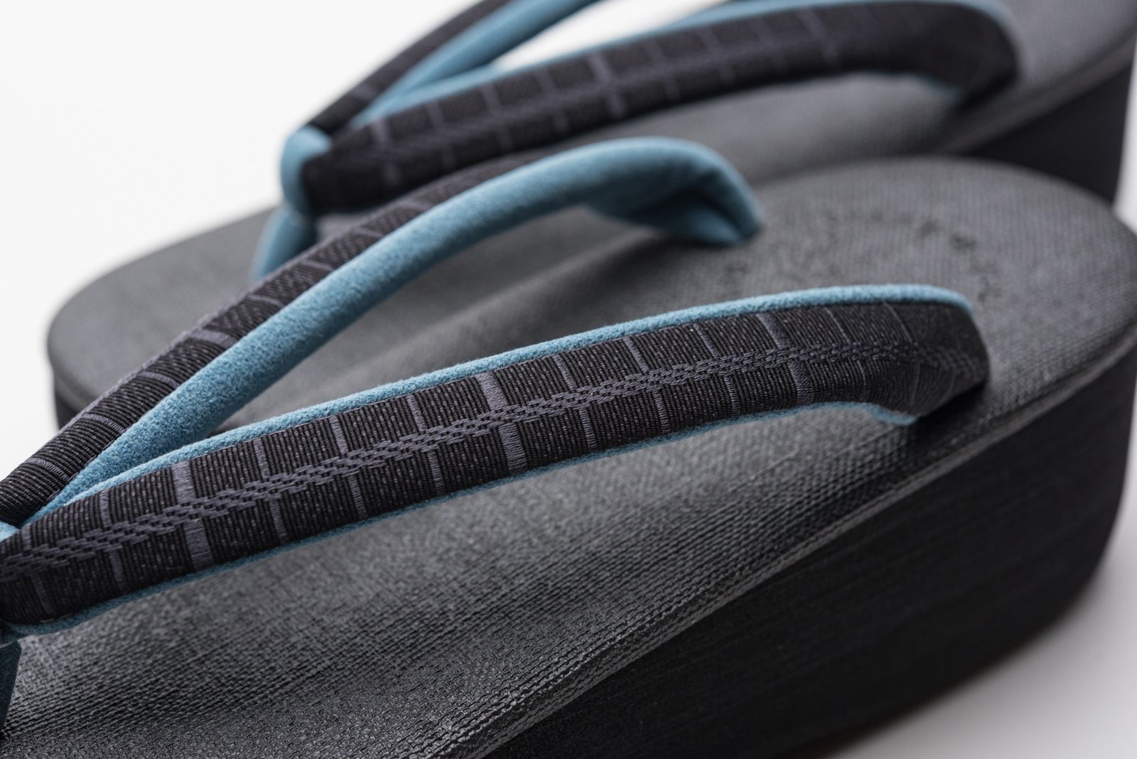 博多織 墨黒×格子