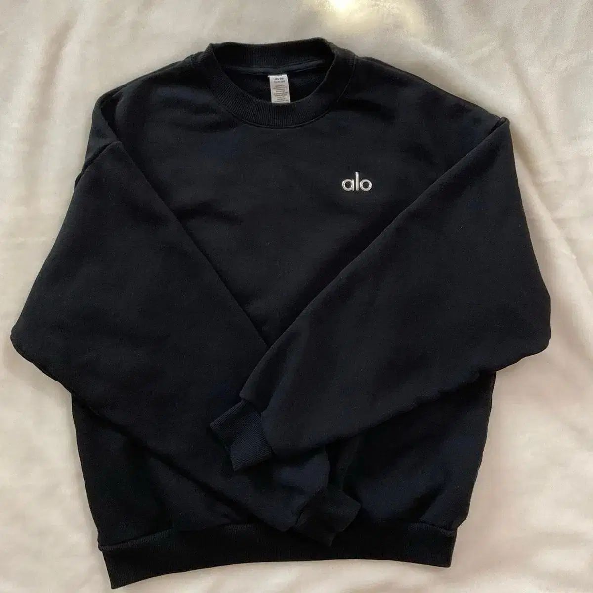 アロ アコレイ ドクルーネック プルオーバー 起毛 スウェット