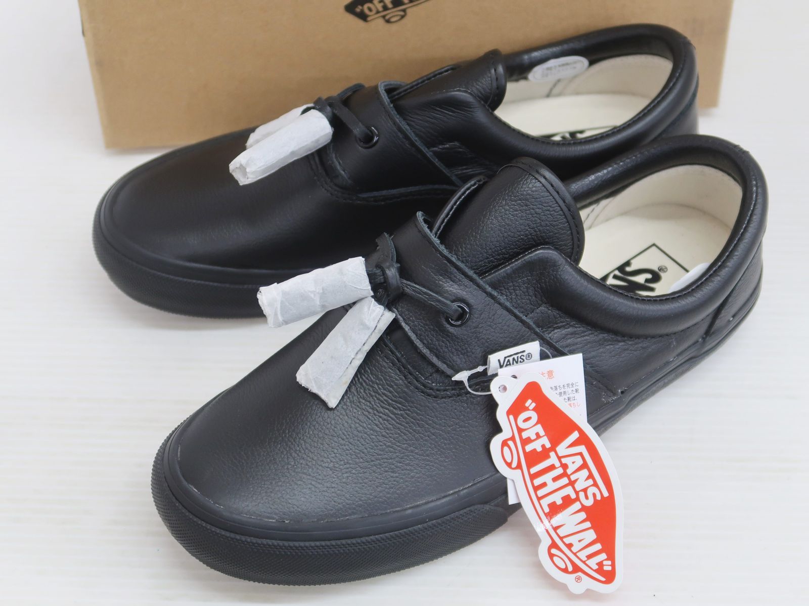 2127 VANS バンズ ERA SE TASSEL エラ タッセル V 95 CF TL レザー スリッポン 612323-0002 スニーカー 24.5㎝