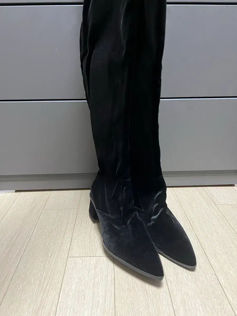  LUCKY ニーハイブーツ 240 245 その他 ブーツ