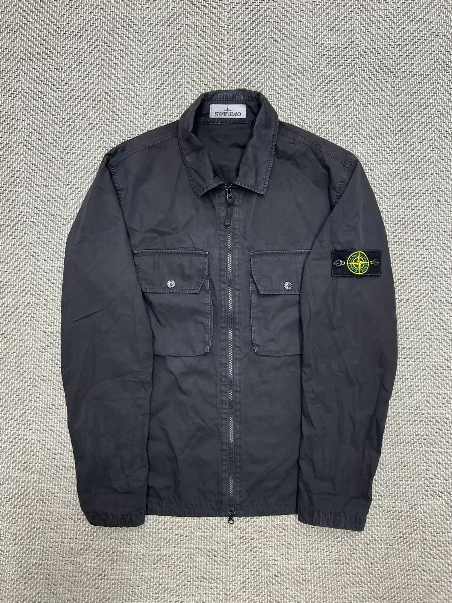 S級 21 fw ストーンアイランド エフェクト オーバーサイズシャツ L