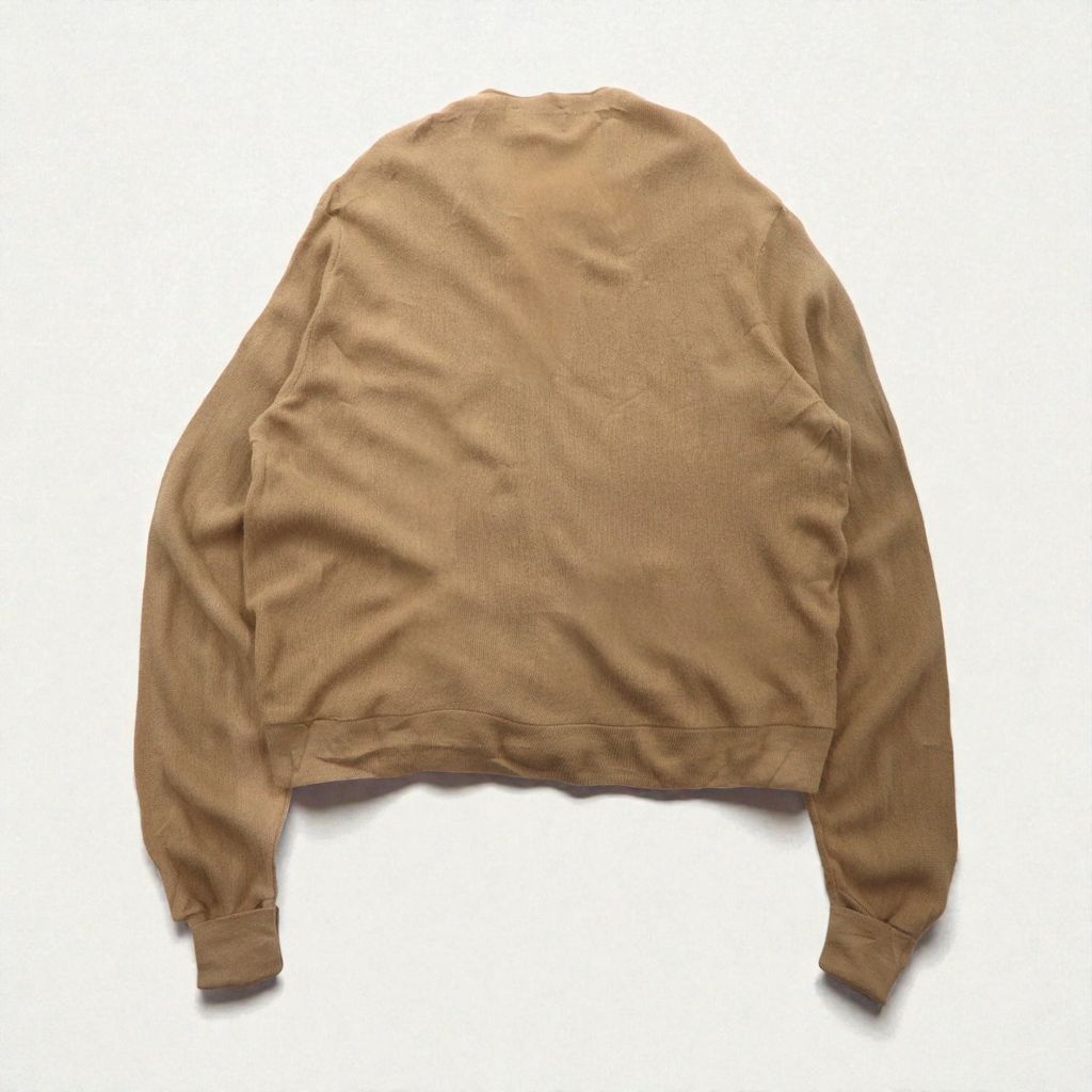 LONDON FOG 80年代 USA製 アクリル ニット Vネック カーディガン 2XL