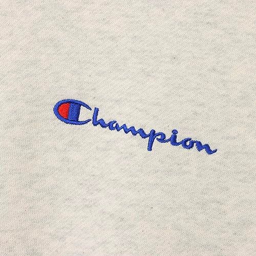 Champion スウェット 長袖 裏起毛 COTTON USA スクリプトロゴ ハーフジップスウェットシャツC 8-Y 014 Zメンズpo 08 b 34 f 14