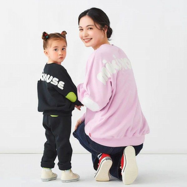 ミキハウス　ピンクトレーナー100cm MIKIHOUSE ミキハウス ピンク トレーナー 100 トレーナー – ミキハウス