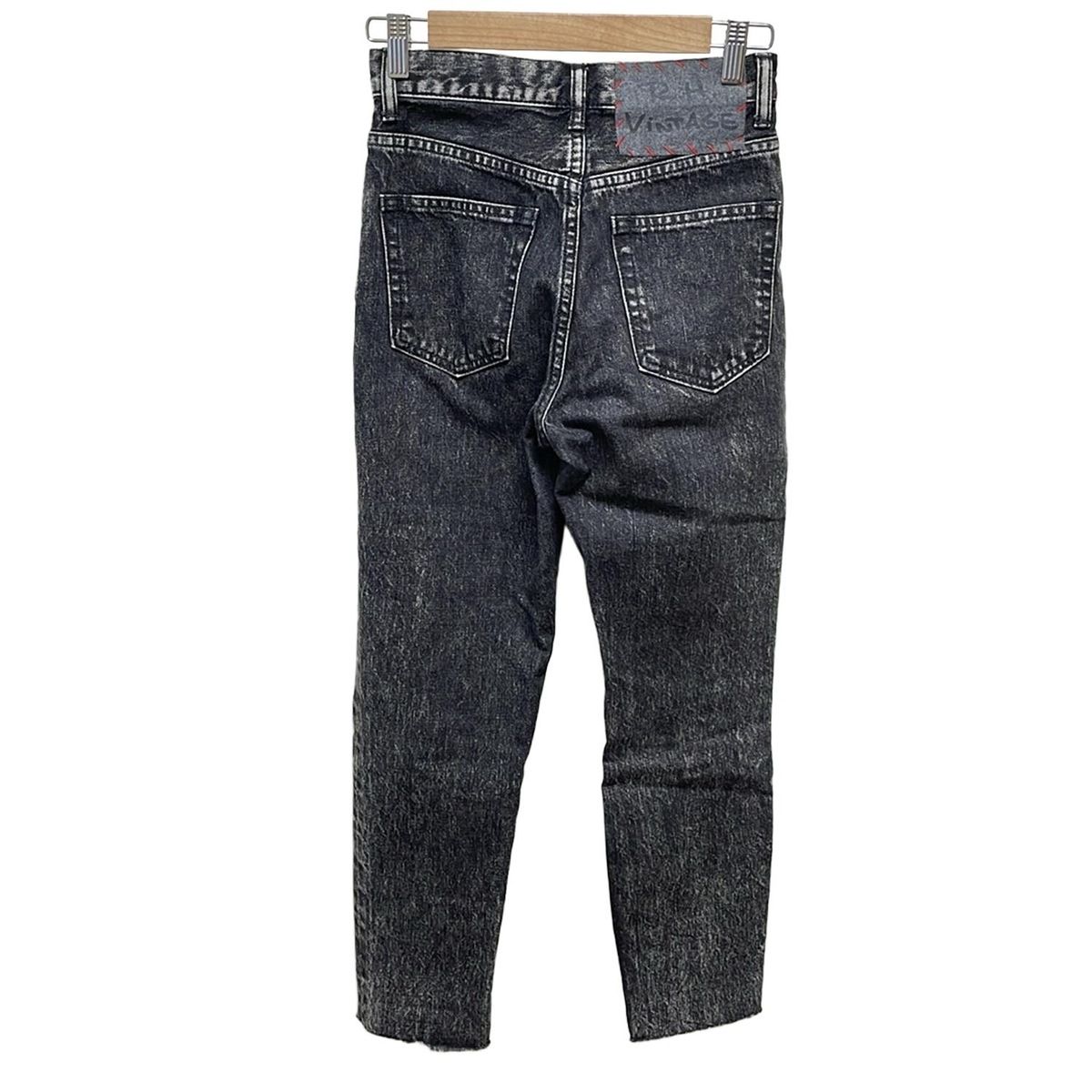 RH Vintage アールエイチ ヴィンテージ ジーンズ サイズ23 レディース - ダークグレー フルレングス ボタンフライ